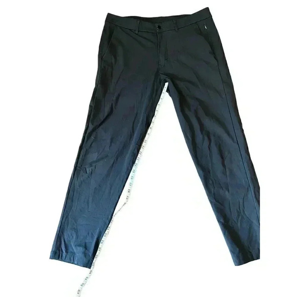 Lululemon Commission Pant Slim Warpstreme Black - Sz 30 X 29 M5522S Golf - Picture 3 of 7